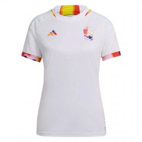 Camisetas Bélgica Segunda Copa Mundial 2022 - Mujer